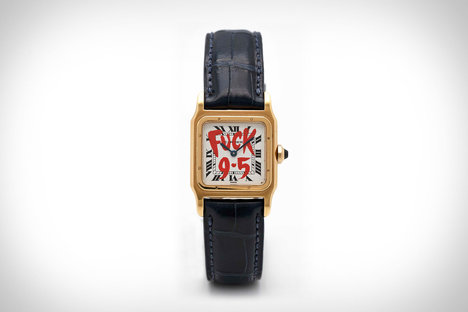 Travis W. Simon's F*ck 9-5 Cartier Watch Travis W. Simon's F*ck 9-5 Cartier Watch
