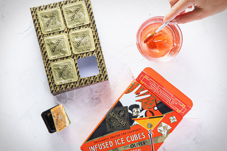 Herb & Lou's Unclassic Negroni Cubes