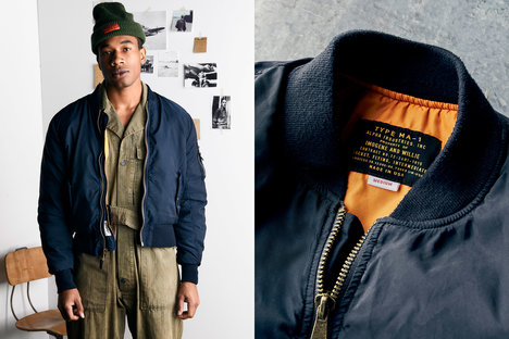 IMOGENE + WILLLIE X ALPHA INDUSTRIES MADE IN USA COLLECTION IMOGENE + WILLLIE X ALPHA INDUSTRIES MADE IN USA COLLECTION
