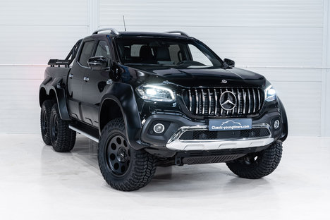 Mercedes X 350d 6×6 Black Edition Truck Mercedes X 350d 6×6 Black Edition Truck