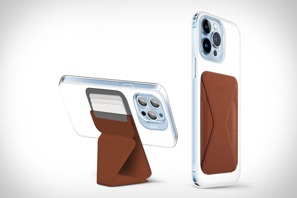 MOFT iPhone 13 MagSafe Case, Stand, and Wallet Set | Uncrate