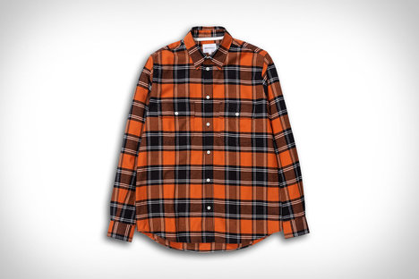Norse Projects Villads Brushed Flannel Check Shirt