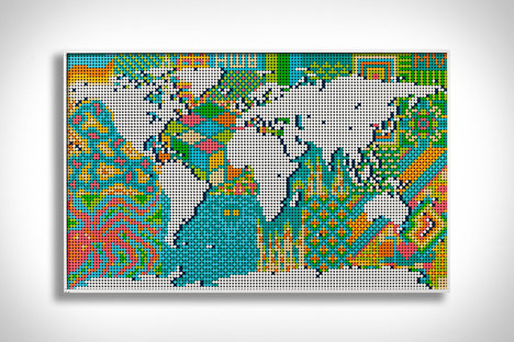 LEGO World Map LEGO World Map