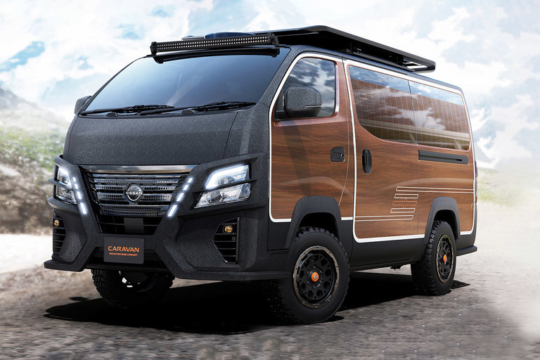 Nissan Caravan Mountain Base Camper Van Concept