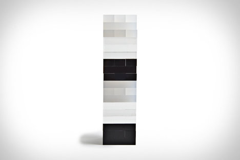 Whiskey Noir Lucite Jumbling Tower Whiskey Noir Lucite Jumbling Tower