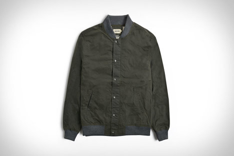 Blouson aviateur ciré Taylor Stitch