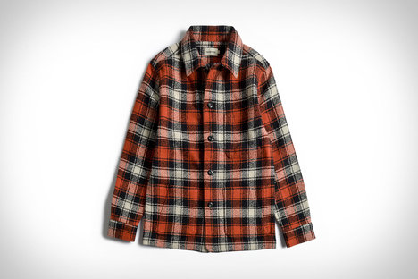 Taylor Stitch Garnet Plaid Ojai Jacket Taylor Stitch Garnet Plaid Ojai Jacket