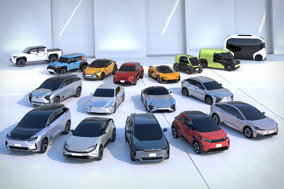 Toyota & Lexus Battery EV Concepts | Uncrate