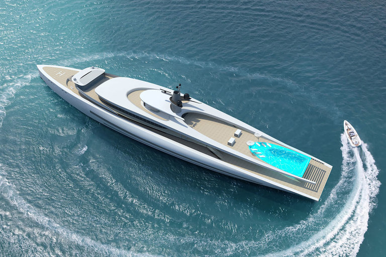 Asquared Naval Design Fluyt Yacht Concept