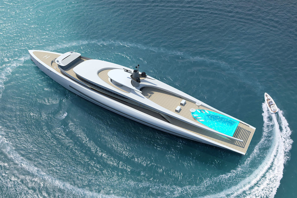 Asquared Naval Design Fluyt Yacht Concept | Uncrate