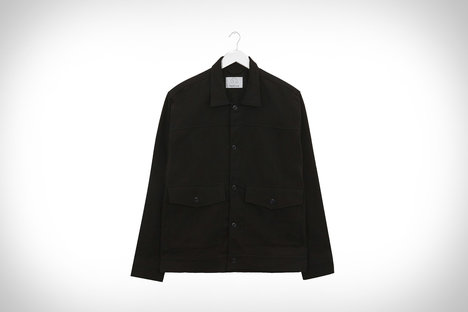 Chaqueta Fiske de piel de topo Form &amp; Thread