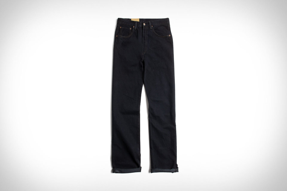 Jeans Levi's 501 LVC 1955 Bob Dylan - Taille 32/32, Denim Selvedge Rouge, Neuf Avec Étiquettes