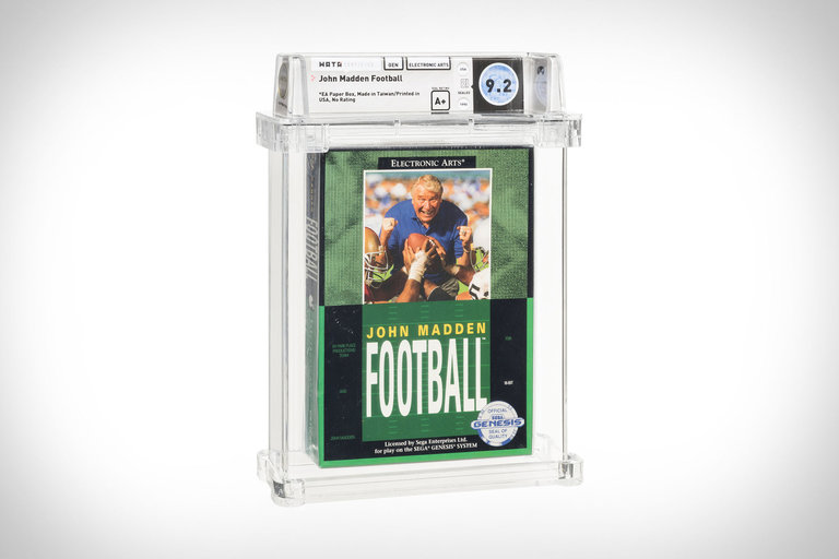 Sealed 1990 John Madden Football Game Cartridge