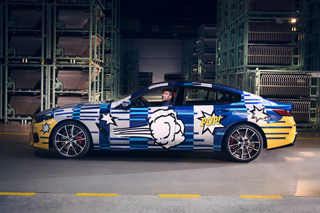 BMW The 8 x Jeff Koons Gran Coupe BMW The 8 x Jeff Koons Gran Coupe