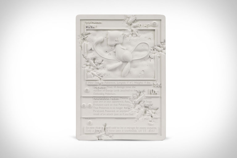 Daniel Arsham's Crystalized Mew Pokemon Card