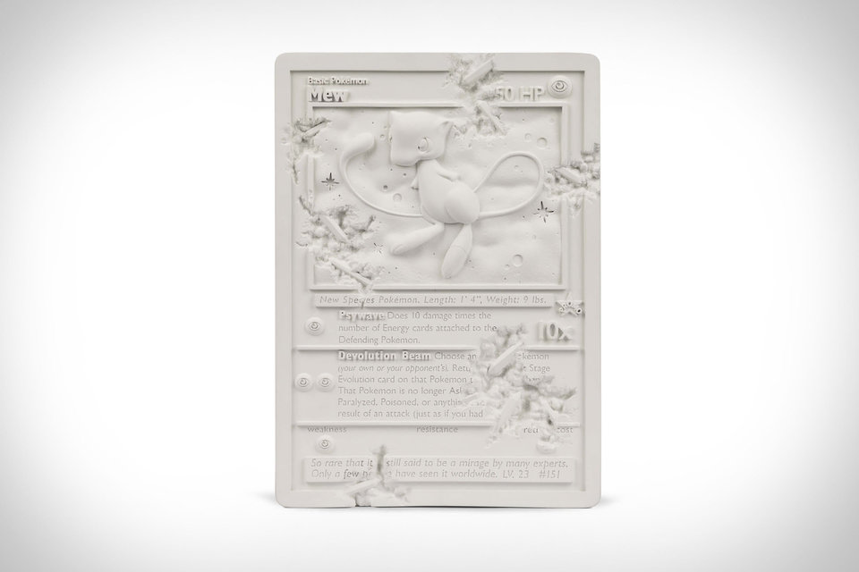 Daniel Arsham's Crystalized Mew Pokemon Card | Uncrate