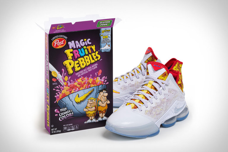 lebron james fruity pebbles shoes for sale