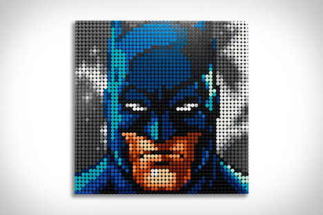 Collection d&#39;œuvres d&#39;art LEGO Jim Lee Batman