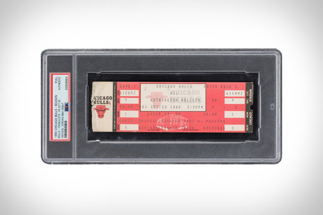 Michael Jordan 1984 Full Debut Ticket Michael Jordan 1984 Full Debut Ticket