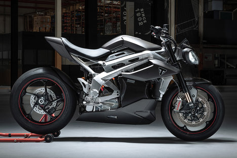 Triumph TE-1 Electric Motorcycle Prototype Triumph TE-1 Electric Motorcycle Prototype
