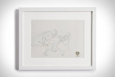 Batman & The Penguin Original Production Art Batman & The Penguin Original Production Art