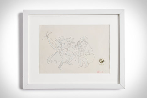 The Penguin & Batman Original Production Art The Penguin & Batman Original Production Art