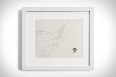 Swinging Batman Original Production Art Swinging Batman Original Production Art