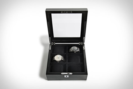 Carbon Fiber Watch Lockbox Carbon Fiber Watch Lockbox