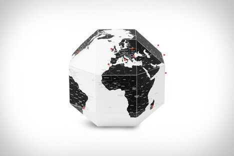 DearWorld Travel History Globe DearWorld Travel History Globe