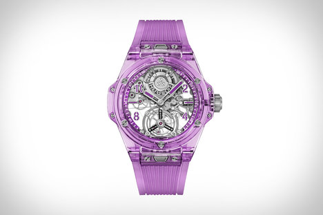 Hublot Big Bang Tourbillon Purple Sapphire Watch