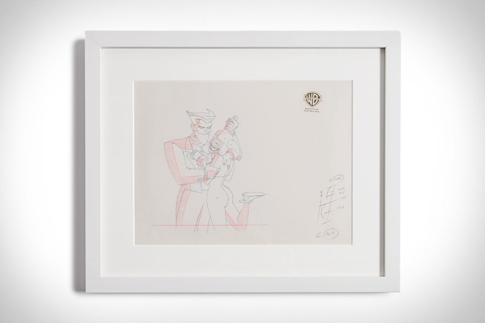 ジョーカー ハーレークインのアートパネル ハーレイ・クイン & ジョーカー/ QUINN & JOKER / Mサイズ 26cm