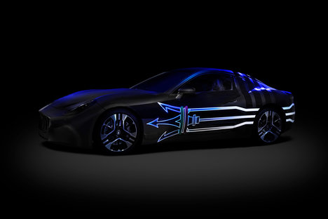 Maserati GranTurismo Folgore Electric Sports Car Maserati GranTurismo Folgore Electric Sports Car