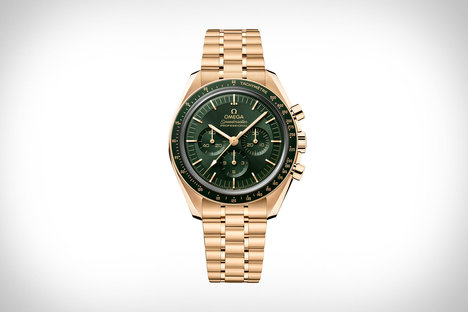 Omega Speedmaster Moonshine Gold & PVD Green Watch Omega Speedmaster Moonshine Gold & PVD Green Watch