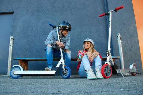 かみそりアイコン電動スクーター