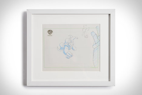 Superman Flying Original Production Art Superman Flying Original Production Art
