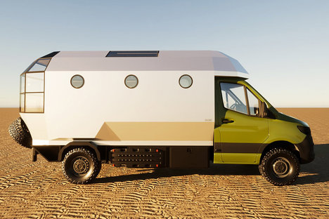 テキシノアトリウムキャンピングカーコンセプト