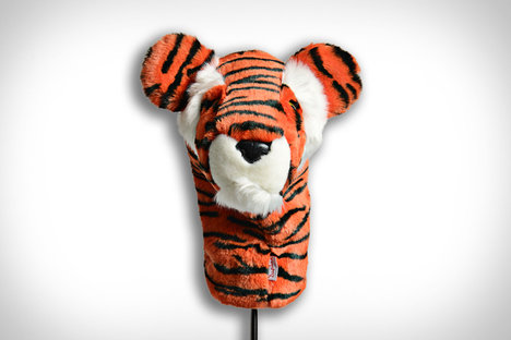 Tiger Woods' Tiger Headcover Tiger Woods' Tiger Headcover