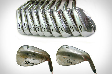 Tiger Woods' Tiger Slam-Winning Irons Tiger Woods' Tiger Slam-Winning Irons