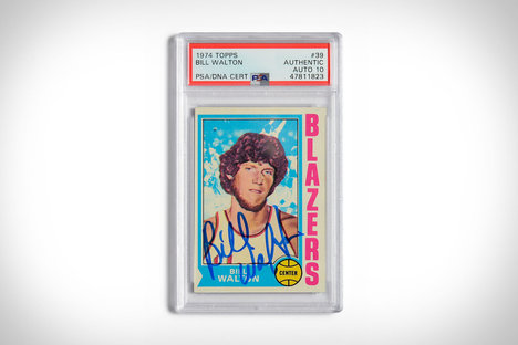 1974 Topps Bill Walton Autographed Rookie Card 1974 Topps Bill Walton Autographed Rookie Card