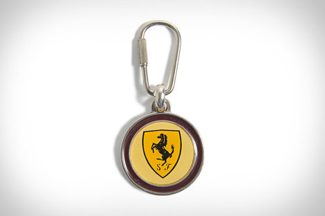 Mr. Cupps x Uncrate Vintage Yellow Ferrari Keychain Mr. Cupps x Uncrate Vintage Yellow Ferrari Keychain