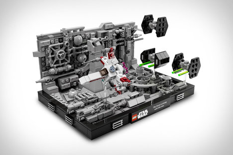 LEGO Death Star Trench Run LEGO Death Star Trench Run