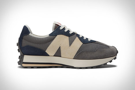 New Balance 327 Navy Castlerock Sneakers New Balance 327 Navy Castlerock Sneakers