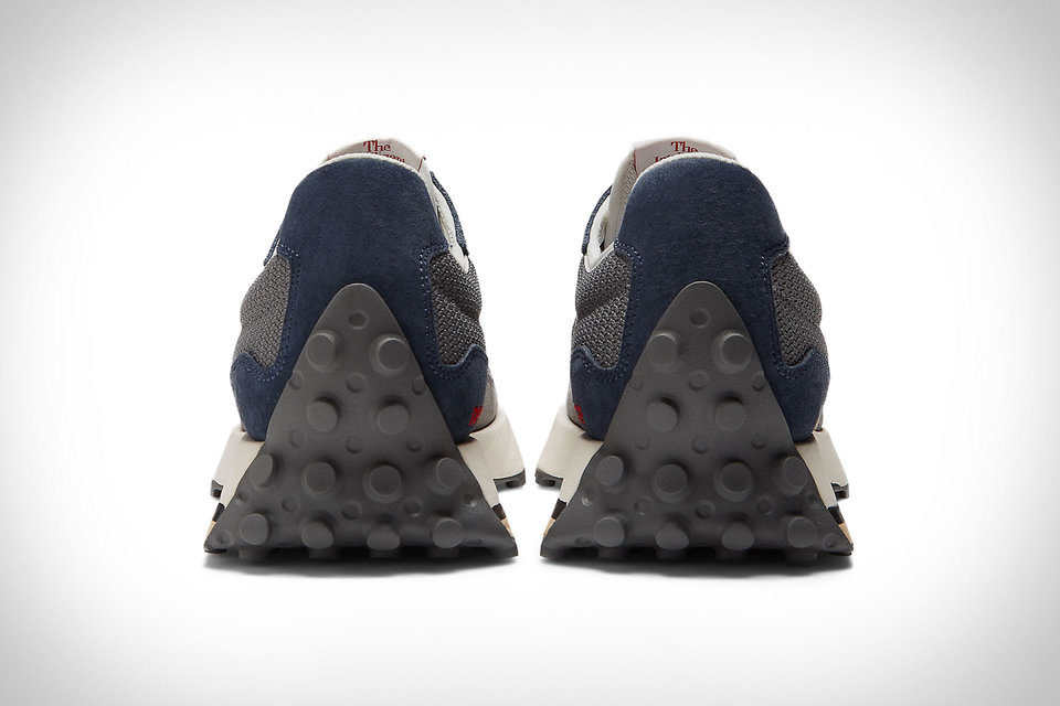 New Balance 327 Navy Castlerock Sneakers | Uncrate