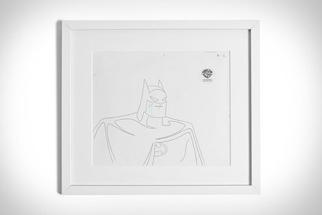 Batman Scowling Original Production Art