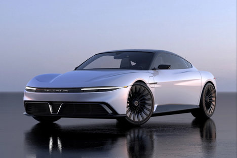 DeLoreanAlpha5電気スポーツカー