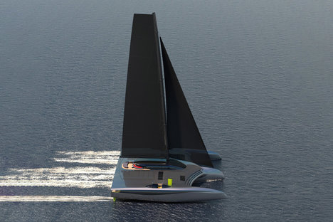 Van Geest Domus Electric Trimaran Van Geest Domus Electric Trimaran