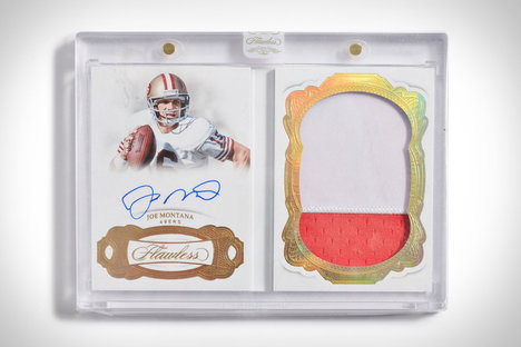2018 Joe Montana Flawless Autographed Patch Card 2018 Joe Montana Flawless Autographed Patch Card