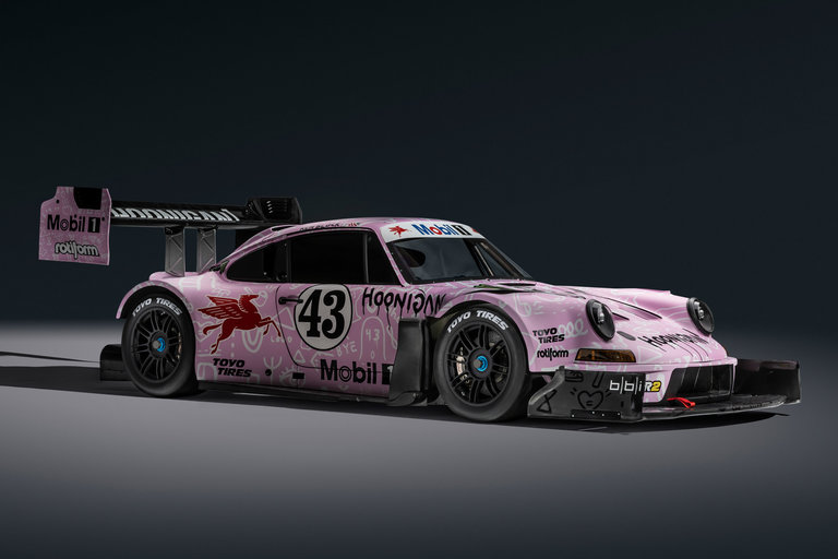 Ken Block’s Hoonipigasus Porsche SVRSR Race Car