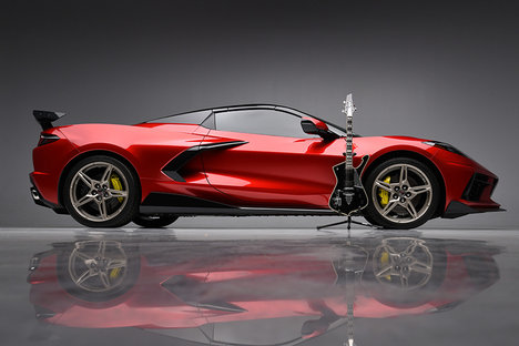Paul Stanley's 2022 Chevy C8 Corvette Convertible Paul Stanley's 2022 Chevy C8 Corvette Convertible