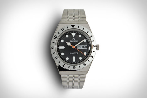 Timex Stainless Bezel Q Watch Timex Stainless Bezel Q Watch